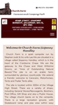Mobile Screenshot of churchfarmcandcpark.co.uk